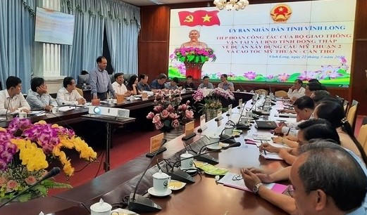 Vĩnh Long và Đồng Tháp quyết tâm triển khai đúng tiến độ các dự án giao thông trọng điểm quốc gia 