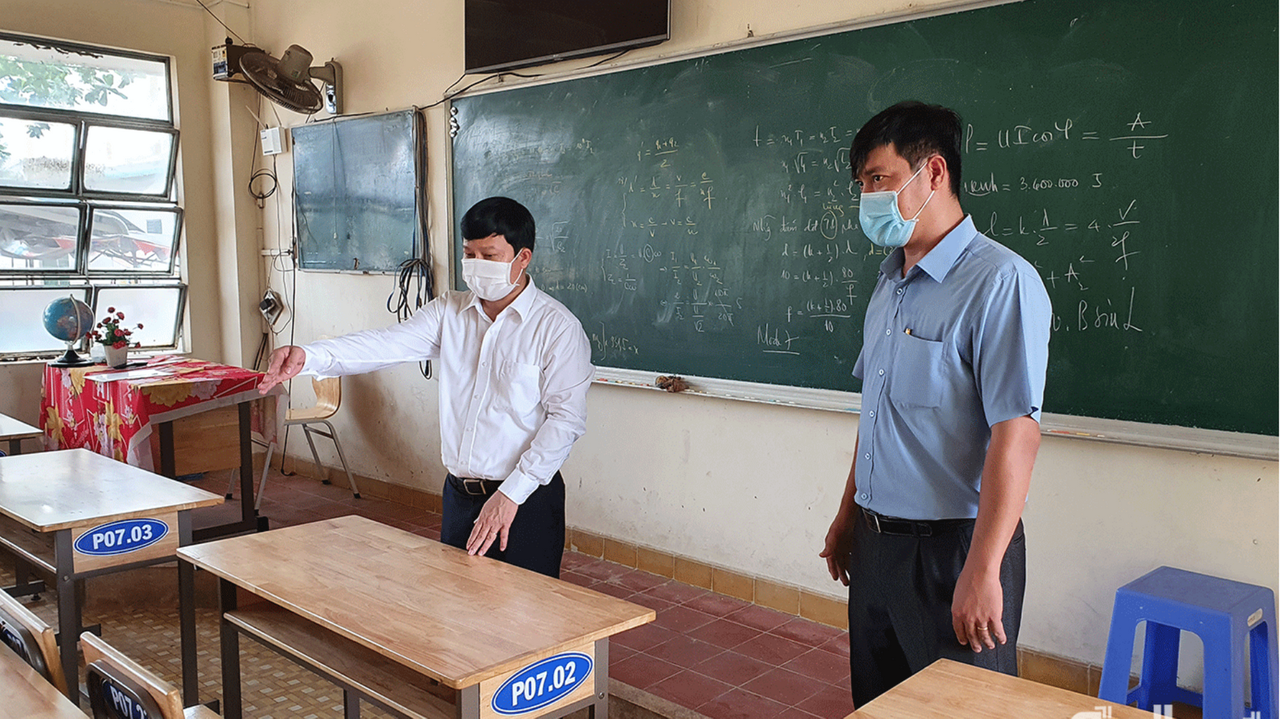 Tiền Giang bảo đảm phòng, chống dịch COVID-19 trong Kỳ thi tốt nghiệp THPT