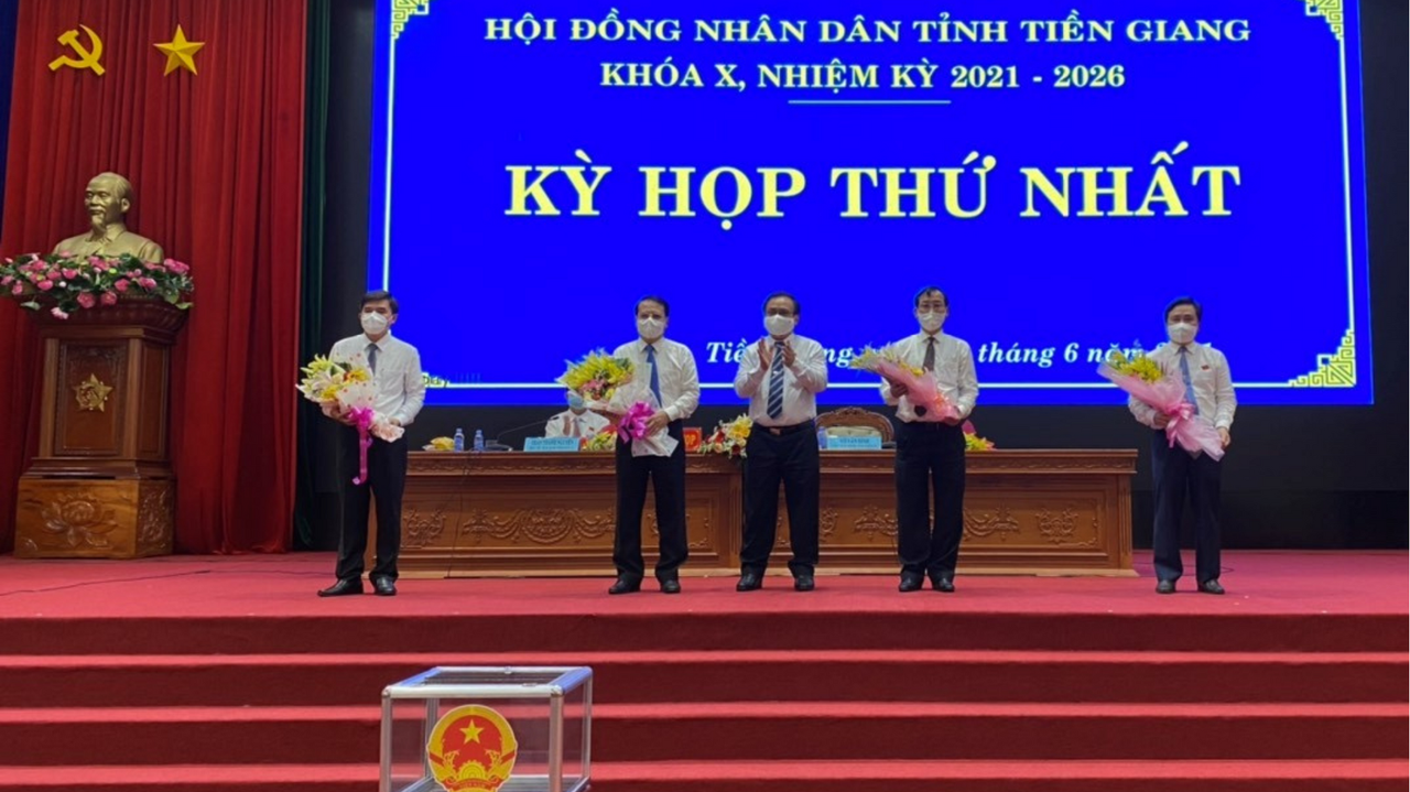 Ông Nguyễn Văn Vĩnh tái đắc cử Chủ tịch UBND Tiền Giang nhiệm kỳ 2021-2026
