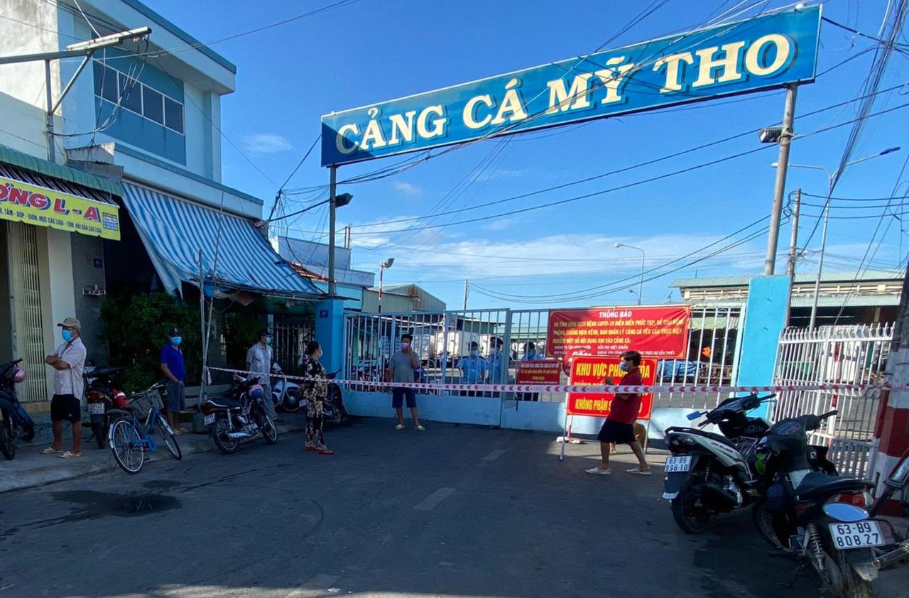 Tiền Giang: Phong tỏa 2 chợ và 1 Cảng cá, ghi nhận thêm 11 ca nghi nhiễm