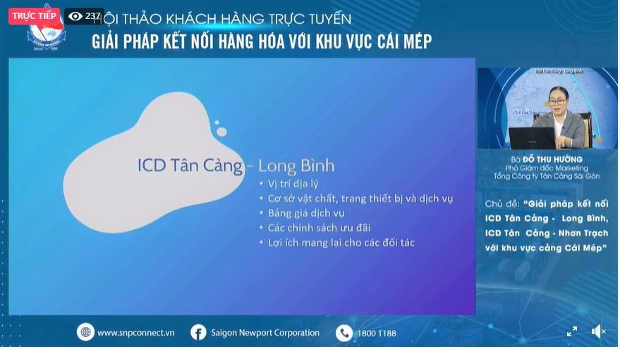 Giải pháp kết nối hàng hóa với khu vực Cái Mép