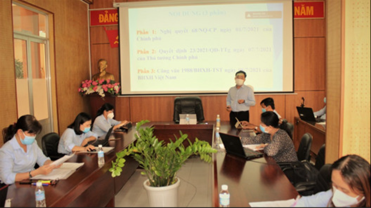 BHXH Tiền Giang khẩn trương hỗ trợ người dân, doanh nghiệp thời COVID-19