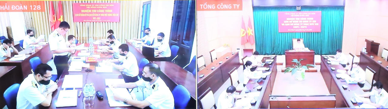 Nghiệm thu công trình sách Lịch sử Đảng bộ Công ty 128 và Lịch sử Công ty TNHH MTV 128