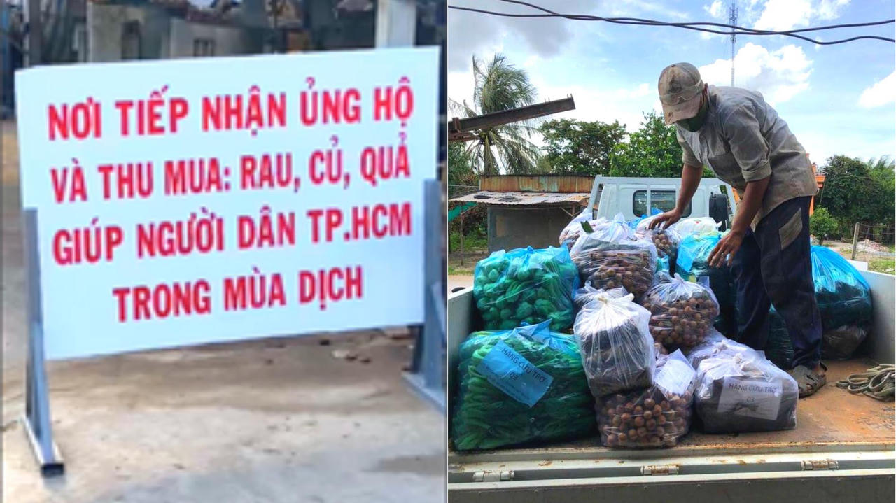 Nghĩa tình người Bạc Liêu tiếp sức người dân TP HCM chống COVID-19