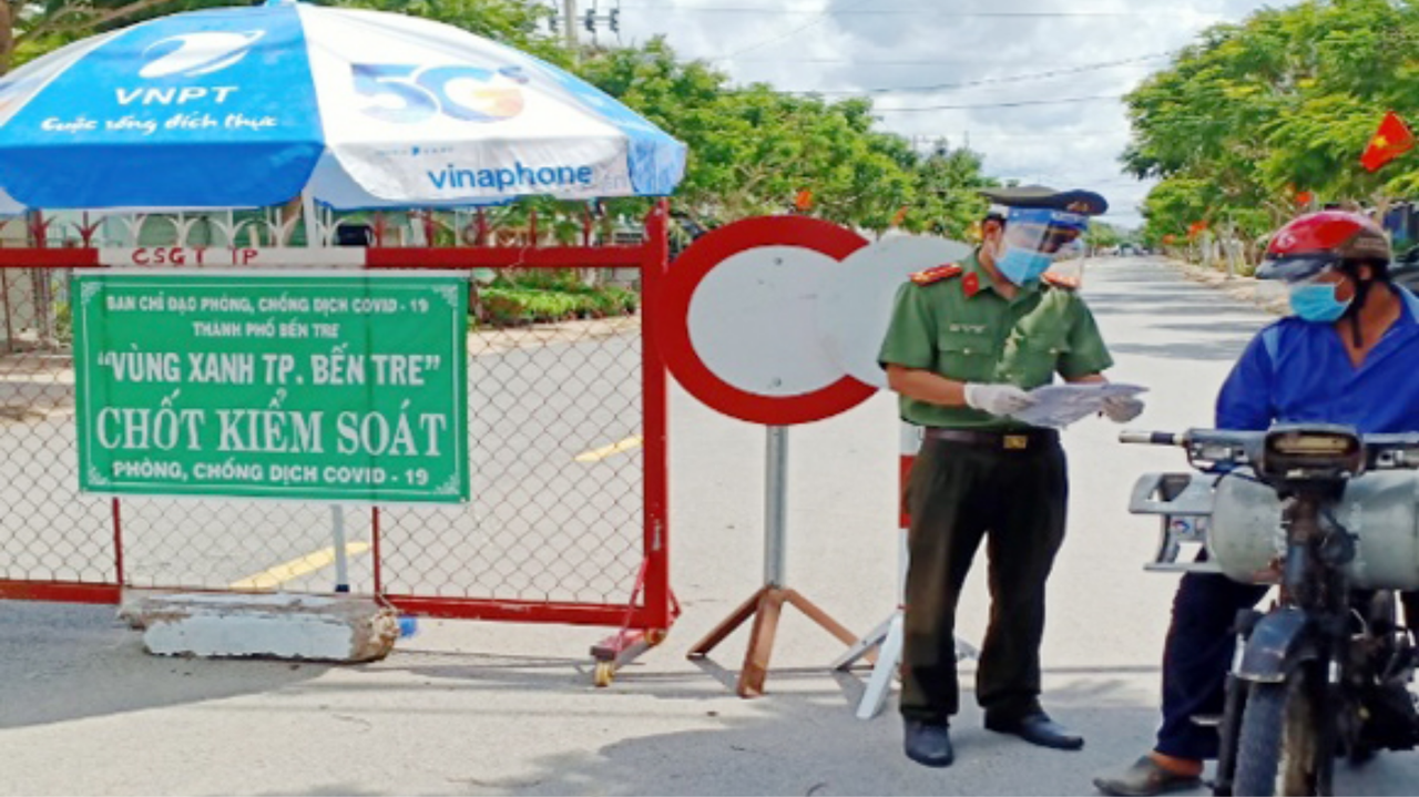 Bến Tre nới lỏng giãn cách tại các địa phương 'vùng xanh'