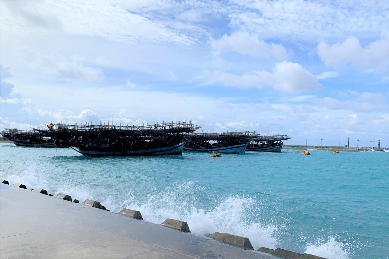 Gần 700 ngư dân đã vào tránh trú áp thấp nhiệt đới