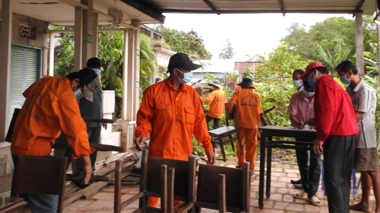 Cưỡng chế thu hồi đất để bàn giao mặt bằng cầu Mỹ Thuận 2