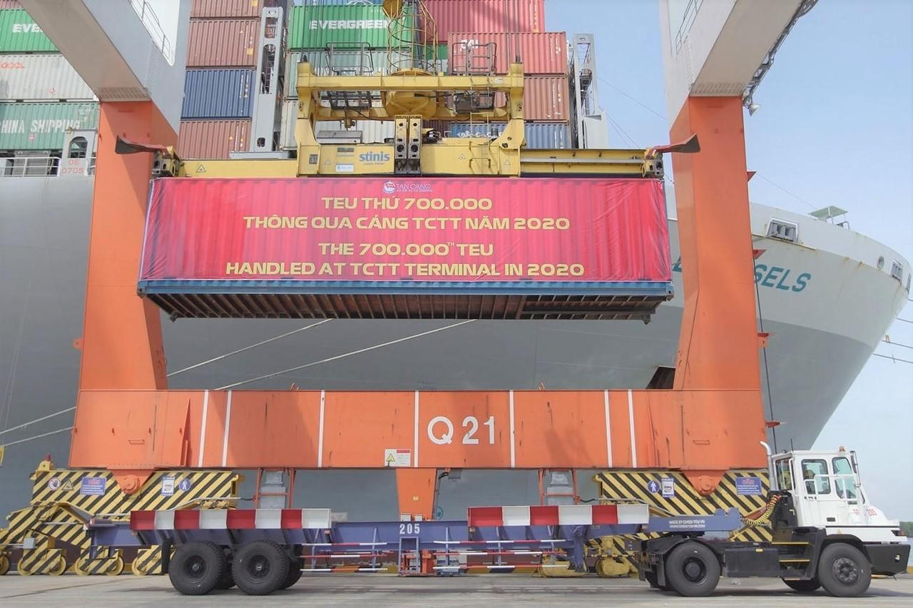 Cảng Tân Cảng Cái Mép - Thị Vải năng động, chuyên nghiệp, hiện đại