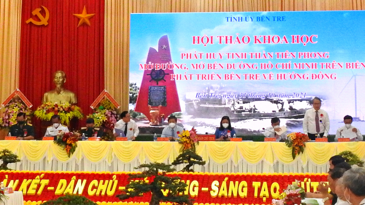 Từ Đường mòn Hồ Chí Minh trên biển, tạo động lực đột phá phát triển Bến Tre về hướng Đông 