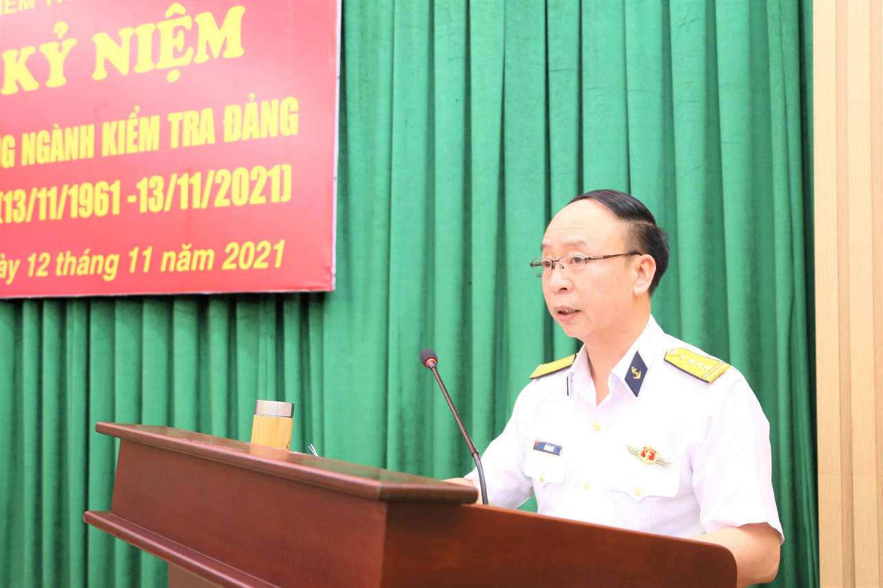 Đảng ủy Quân cảng Sài Gòn gặp mặt kỷ niệm 60 năm ngày truyền thống ngành Kiểm tra Đảng trong Đảng bộ Quân đội