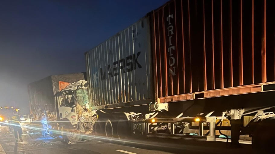 Va chạm tại 'điểm đen' vòng xoay Trung Lương, 1 người chết, 1 người bị thương