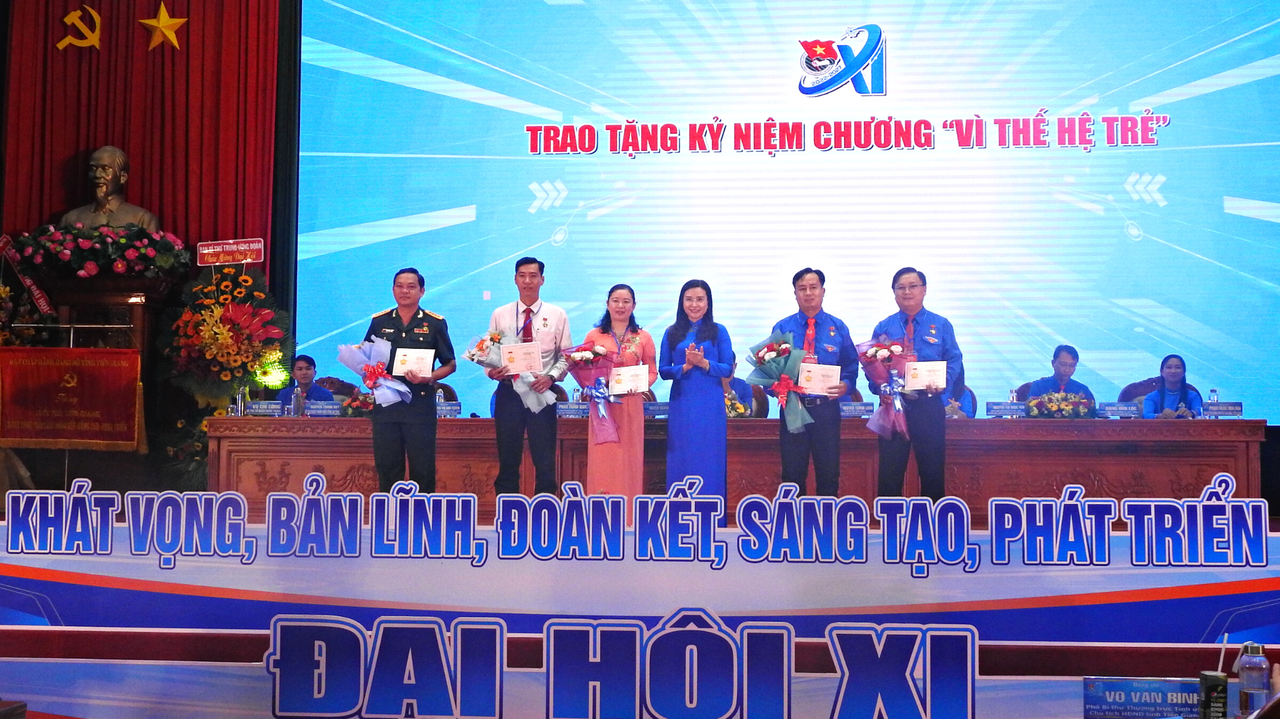 Anh Nguyễn Quang Minh tái đắc cử Bí thư Tỉnh Đoàn Tiền Giang