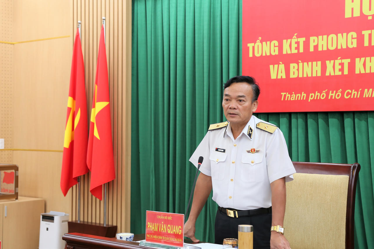 Khối thi đua 5 Quân chủng Hải quân tổng kết phong trào thi đua quyết thắng năm 2022