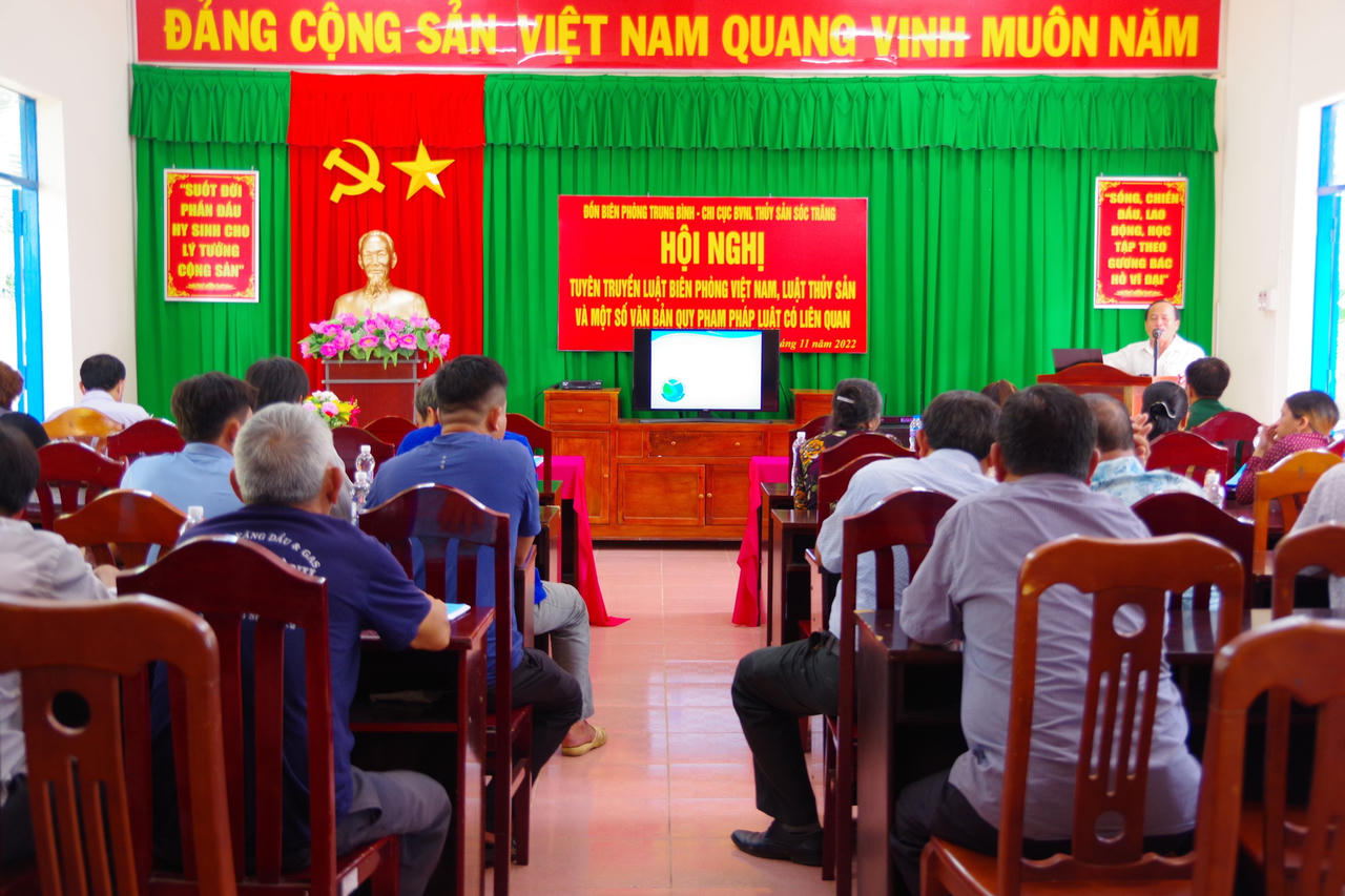 BĐBP Sóc Trăng tổ chức nhiều hoạt động hưởng ứng Ngày pháp luật Việt Nam