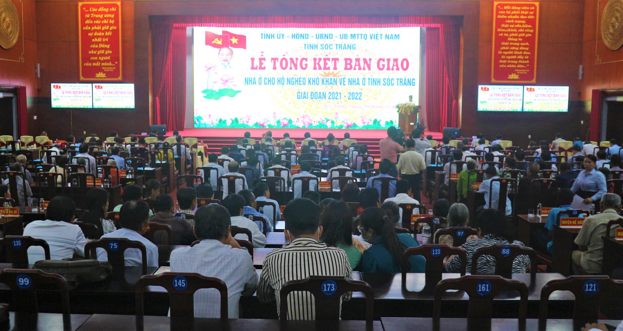 Sóc Trăng xây dựng gần 3.500 căn nhà cho hộ nghèo