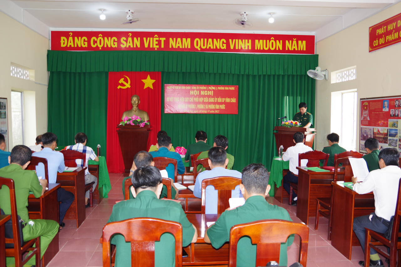 Hiệu quả quy chế phối hợp giữa Đồn Biên phòng Vĩnh Châu và địa phương