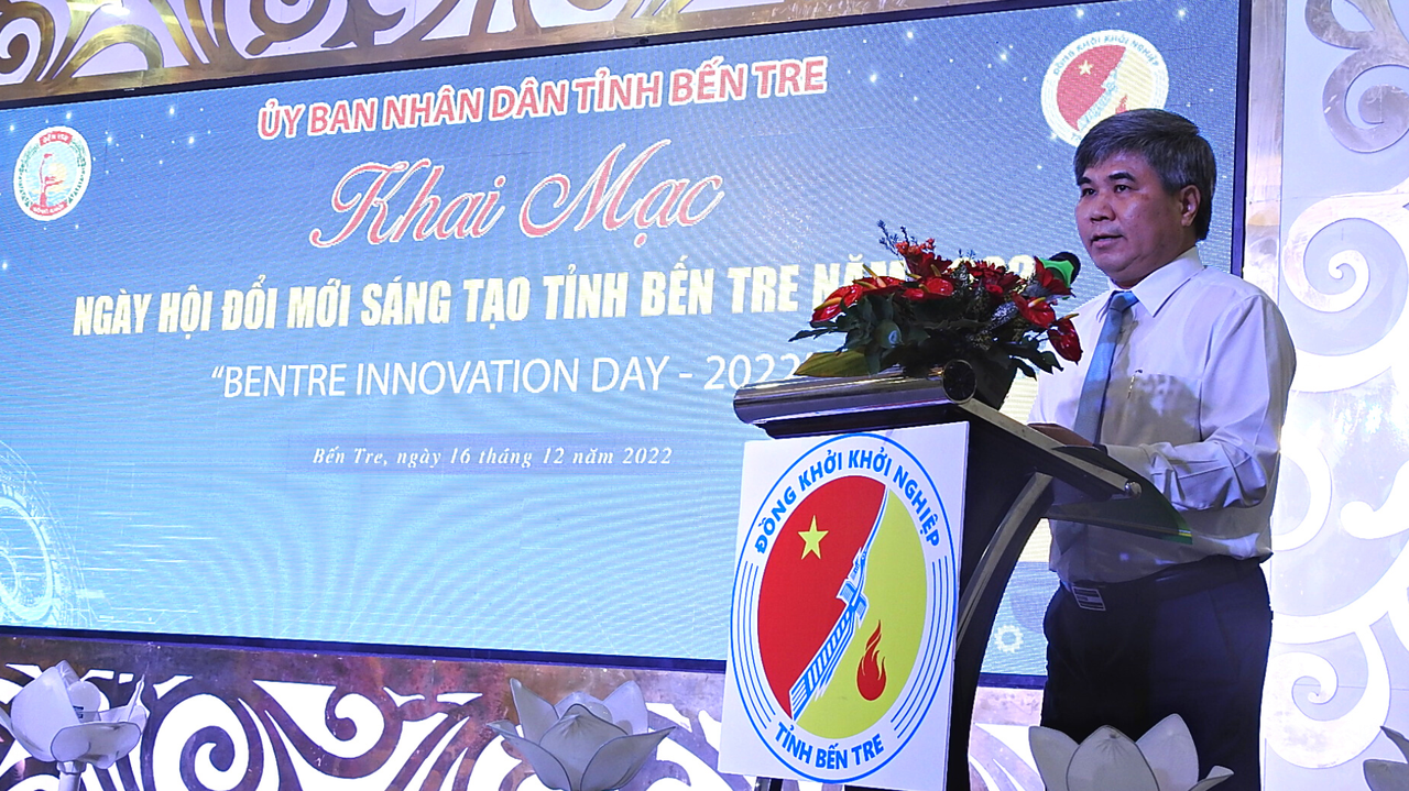 Khai mạc ngày hội đổi mới sáng tạo tỉnh Bến Tre năm 2022
