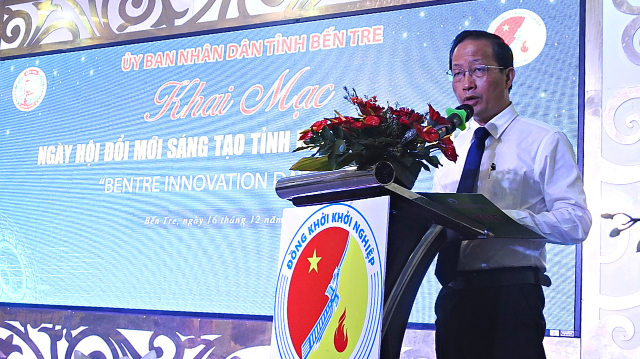 Khai mạc ngày hội đổi mới sáng tạo tỉnh Bến Tre năm 2022