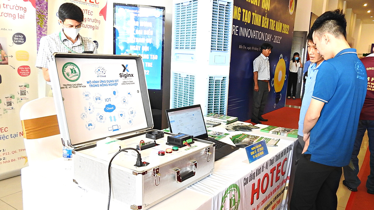 Khai mạc ngày hội đổi mới sáng tạo tỉnh Bến Tre năm 2022