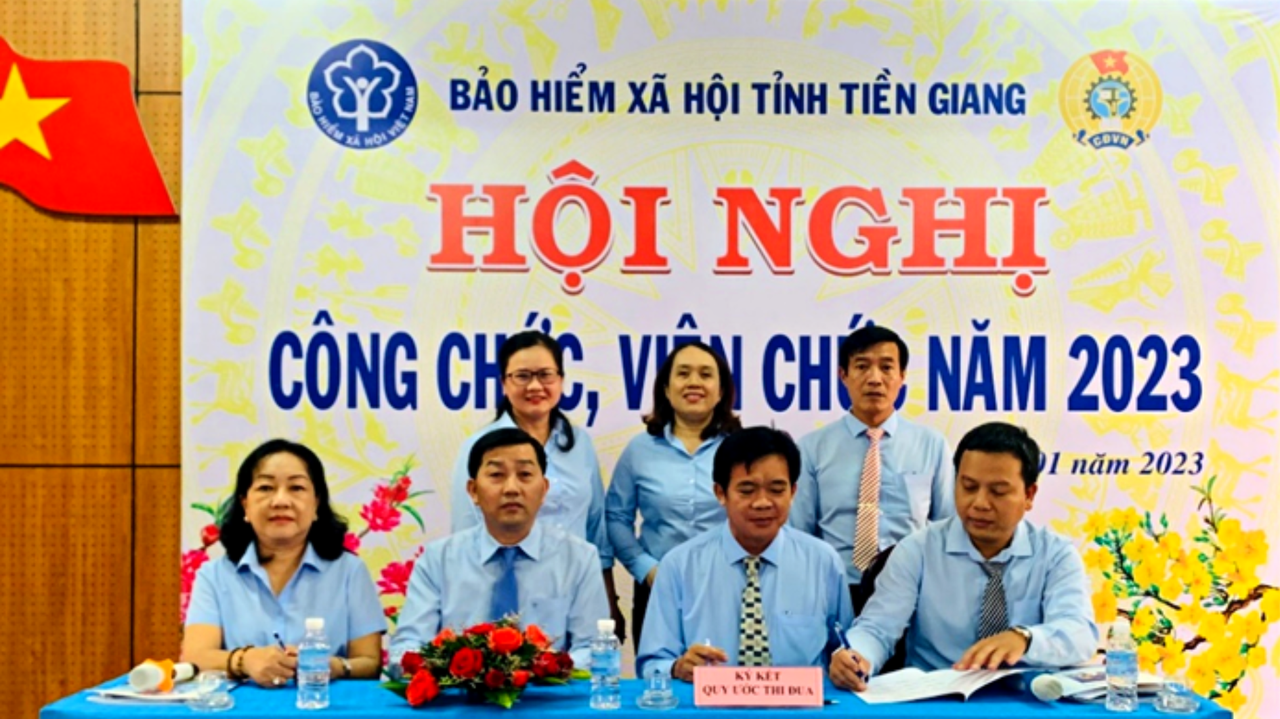 BHXH tỉnh Tiền Giang phát huy tinh thần đoàn kết, năng động, sáng tạo, linh hoạt trong năm 2023