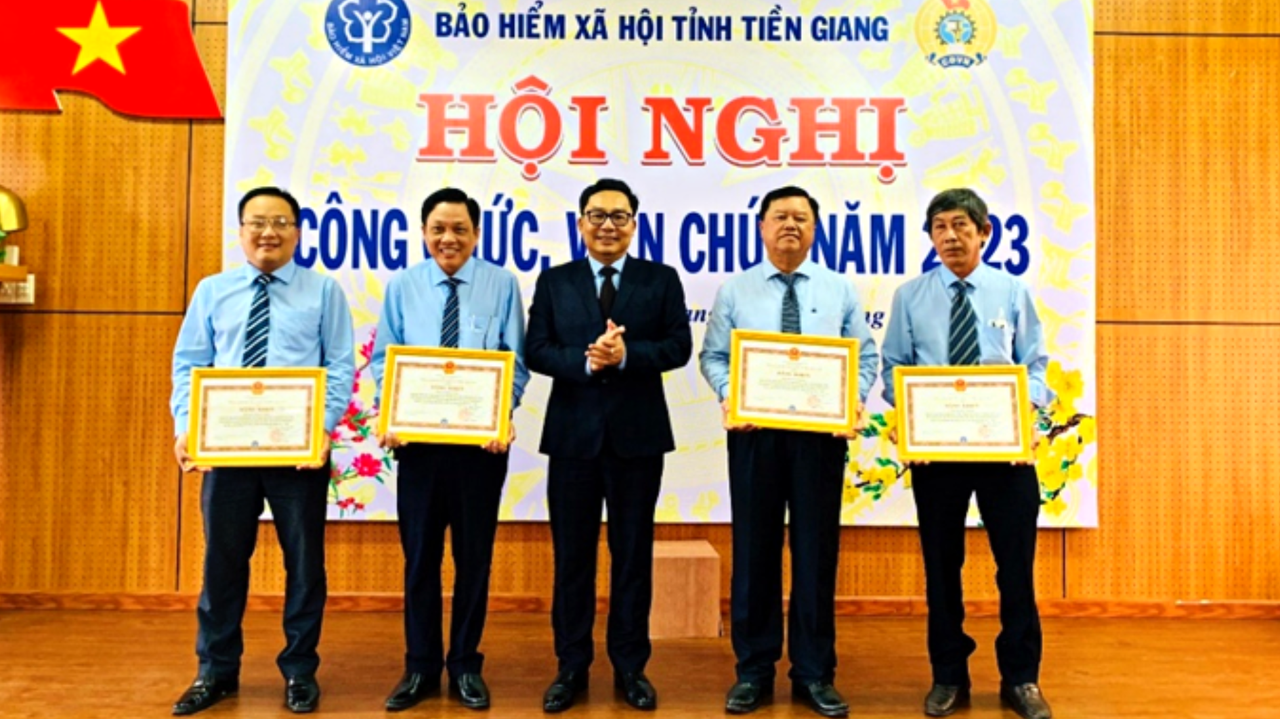 BHXH tỉnh Tiền Giang phát huy tinh thần đoàn kết, năng động, sáng tạo, linh hoạt trong năm 2023