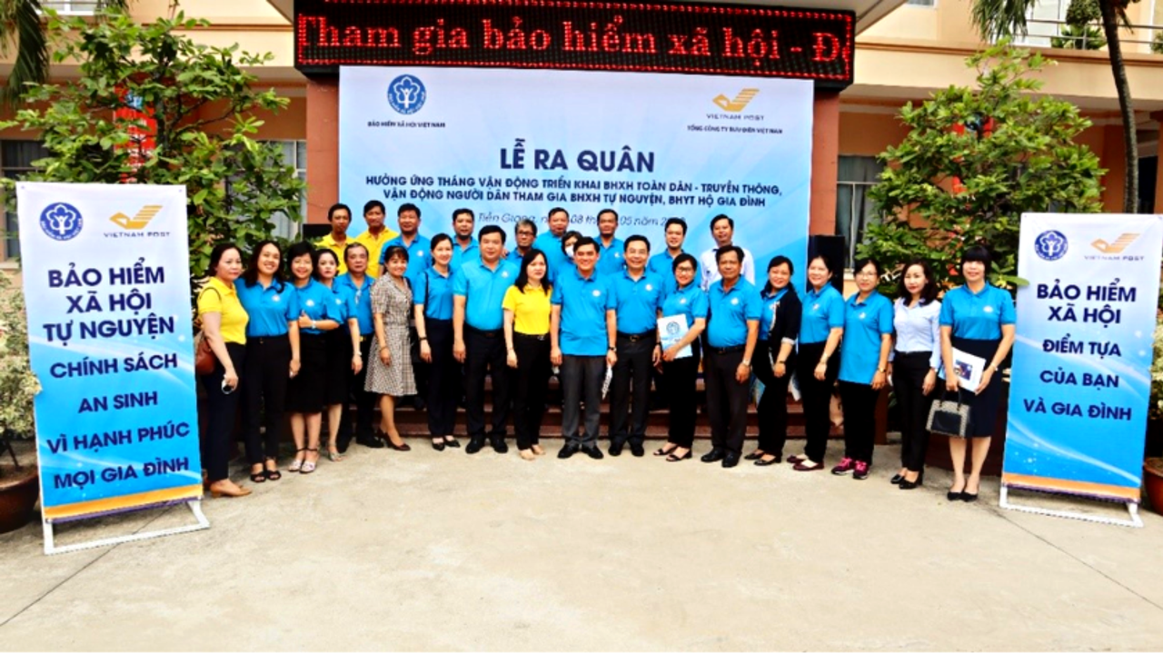 Tiền Giang nỗ lực tăng diện bao phủ BHXH, BHYT