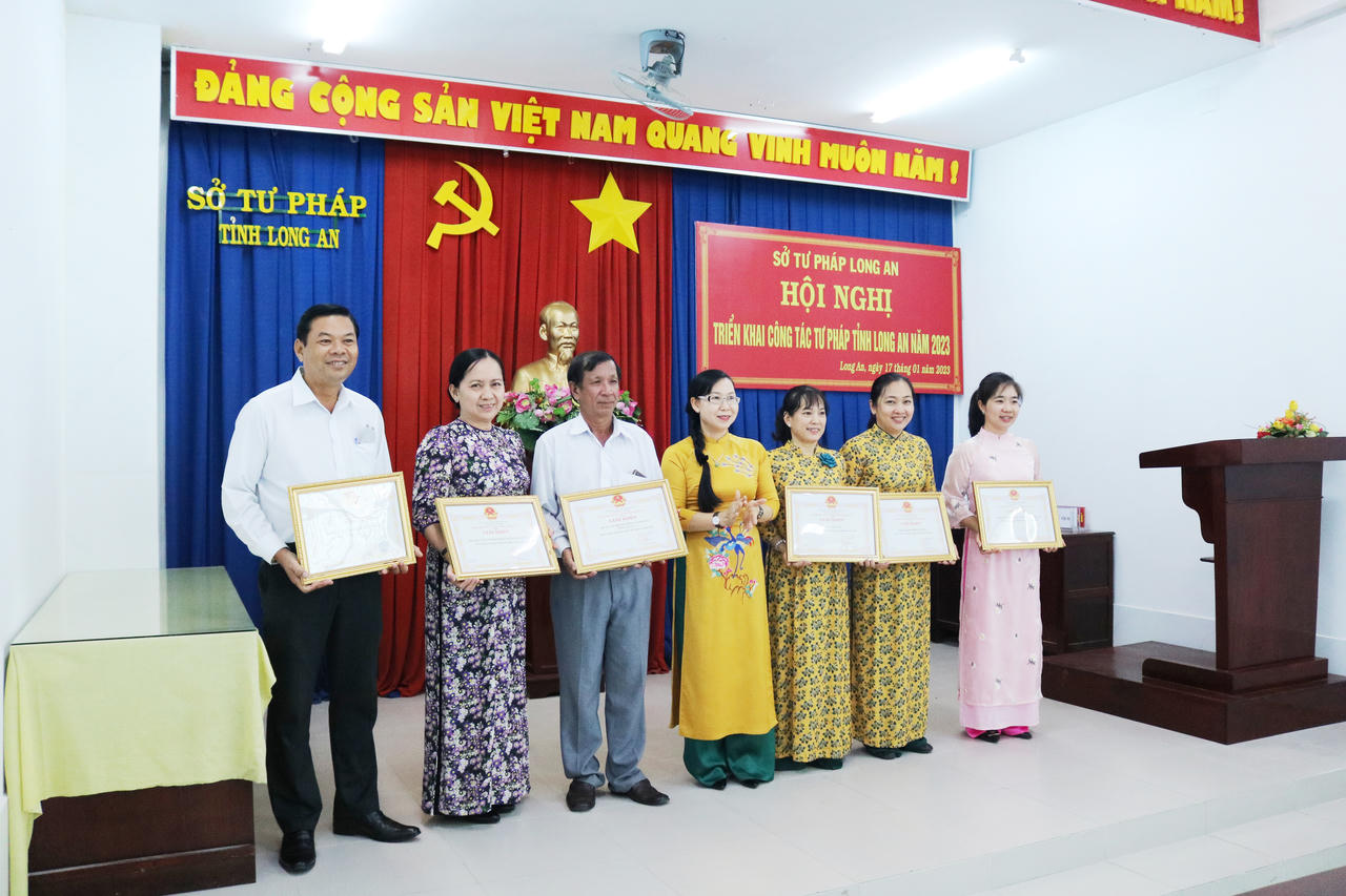 Sở Tư pháp tỉnh Long An: Đẩy mạnh chuyển đổi số ngành Tư pháp trong năm 2023