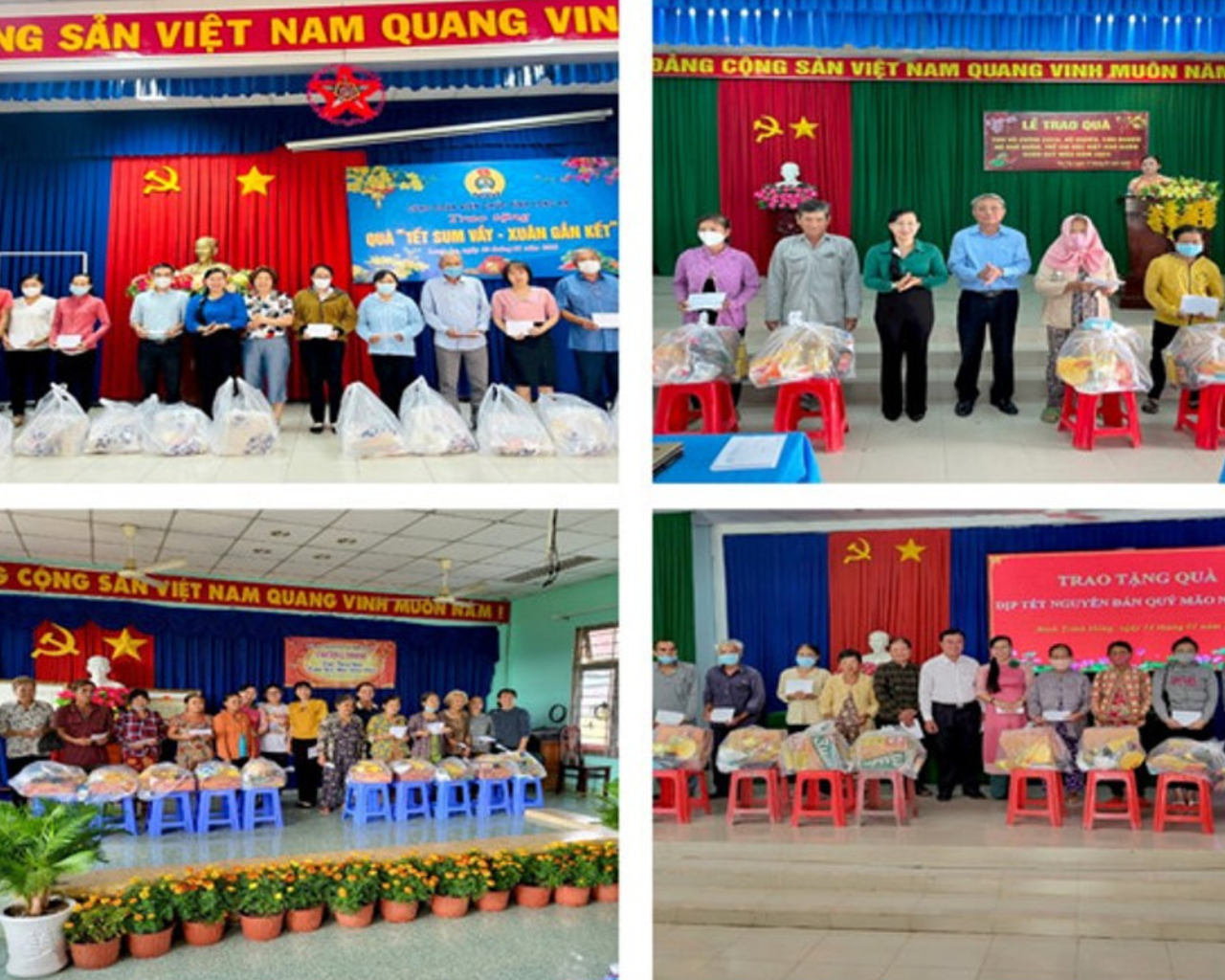 Sở Tư pháp tỉnh Long An tổ chức chuỗi hoạt động an sinh xã hội dịp Tết Quý Mão 2023