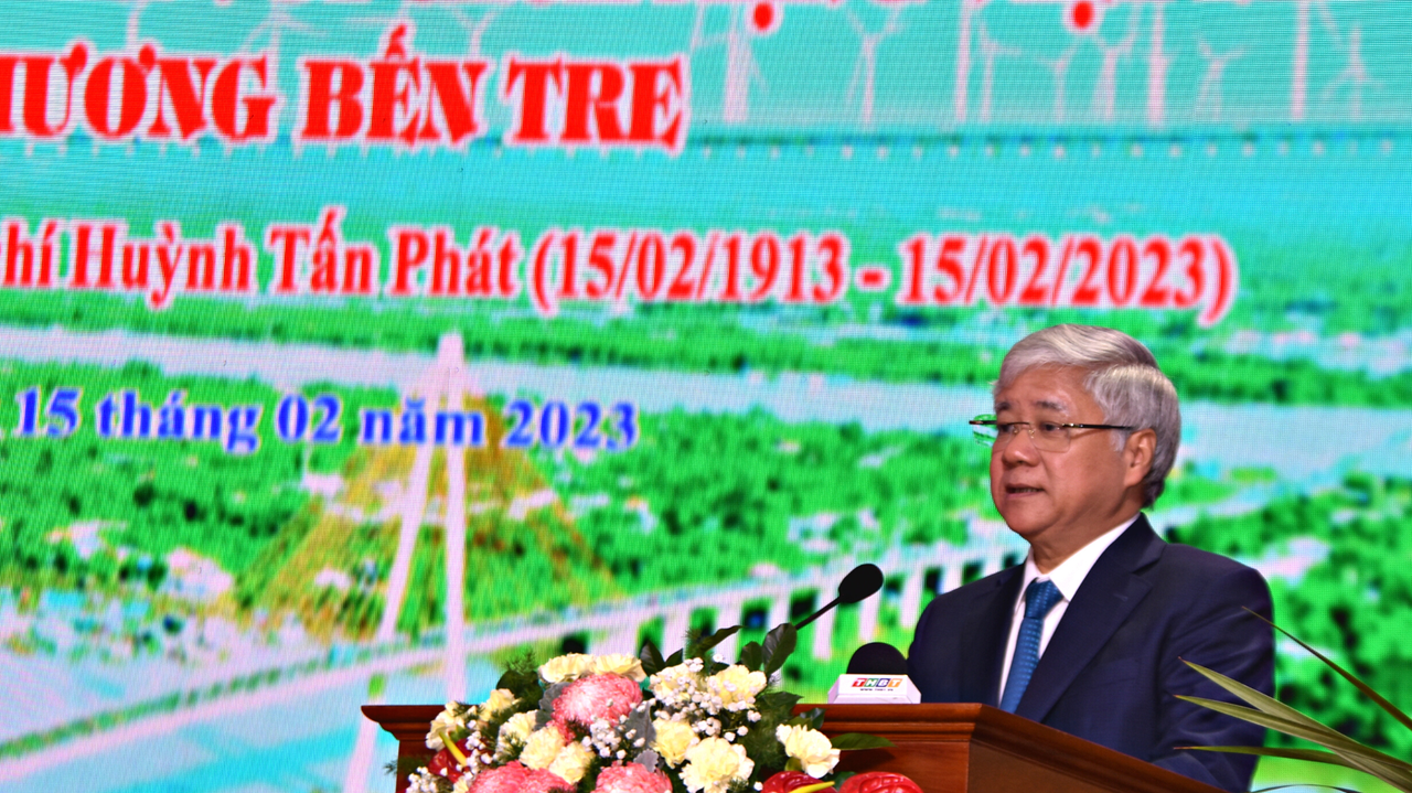 Hội thảo Khoa học cấp quốc gia "Đồng chí Huỳnh Tấn Phát với cách mạng Việt Nam và quê hương Bến Tre"