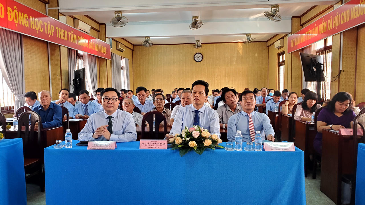 Tiền Giang long trọng tổ chức “Lễ kỷ niệm 28 năm ngày thành lập Bảo hiểm xã hội Việt Nam”