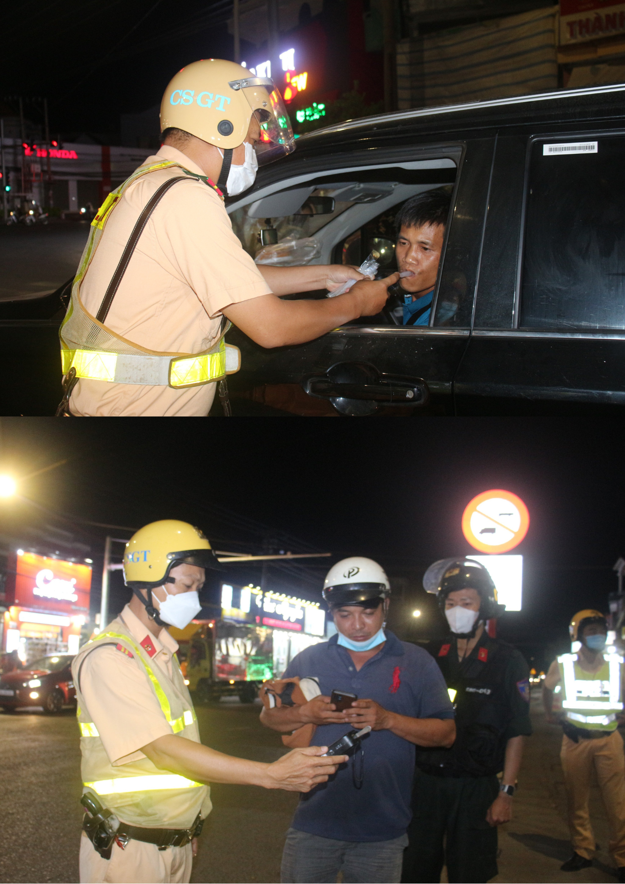 'Siết' xử lý vi phạm quy định an toàn giao thông trên Quốc lộ 62 và Quốc lộ N2