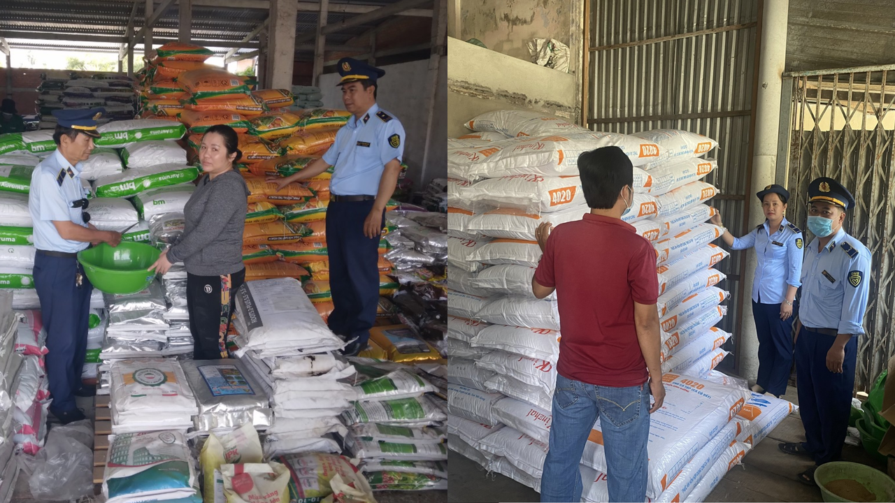 Phát hiện nhiều sản phẩm phân bón, thức ăn chăn nuôi giả, kém chất lượng tại Bến Tre