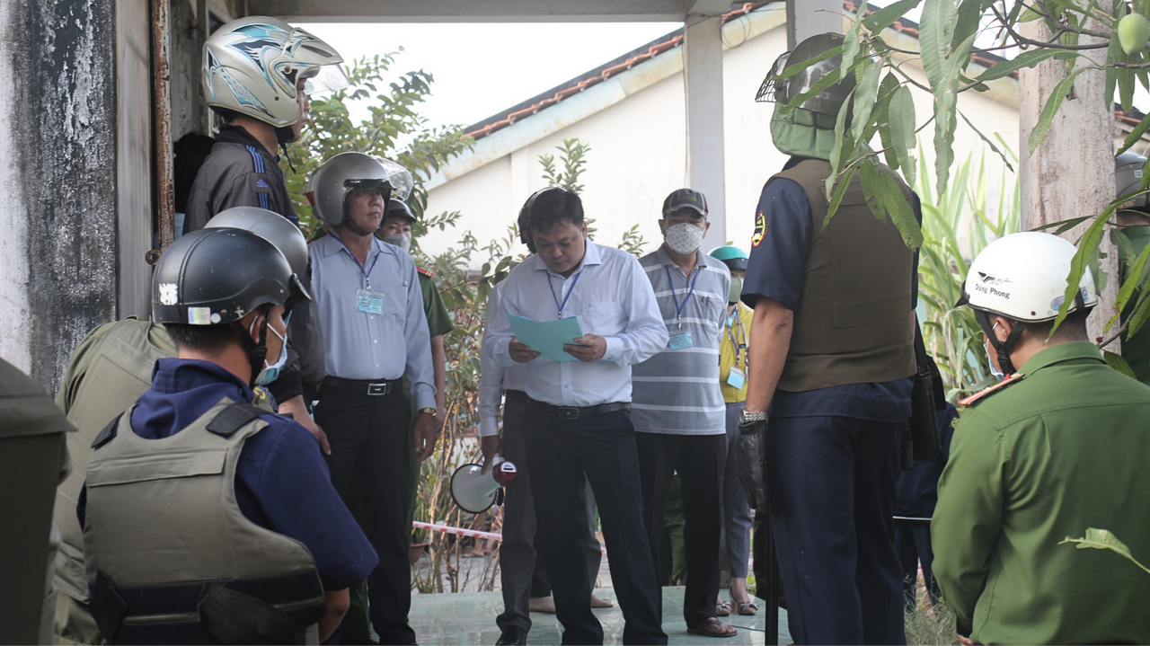 Long An: Cưỡng chế thu hồi đất để thực hiện dự án Khu công nghiệp An Nhựt Tân 