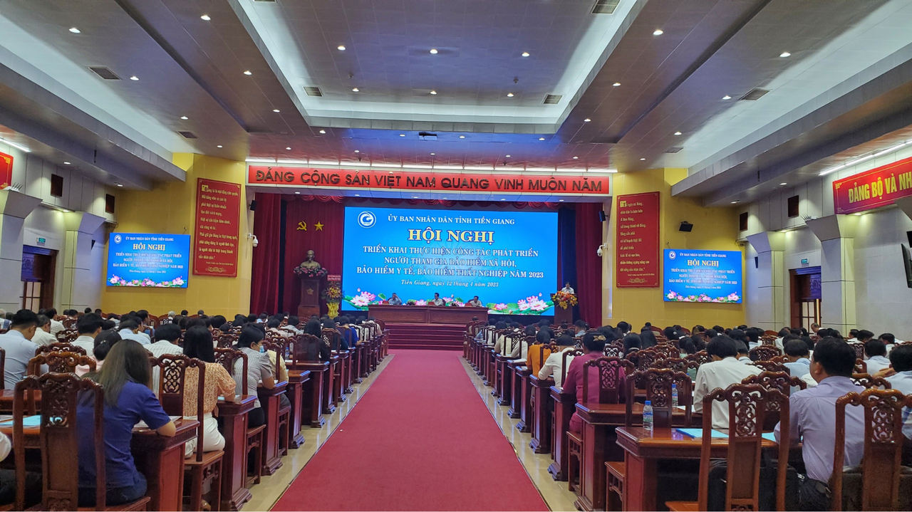 Tiền Giang đẩy mạnh phát triển người tham gia BHXH, BHYT năm 2023