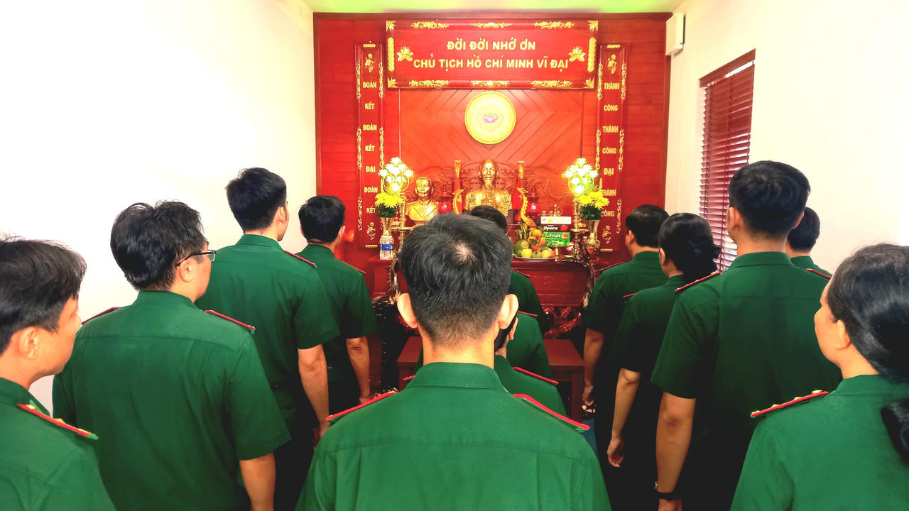 Nhiều hoạt động ý nghĩa của bộ đội biên phòng chào mừng Ngày sinh Chủ tịch Hồ Chí Minh