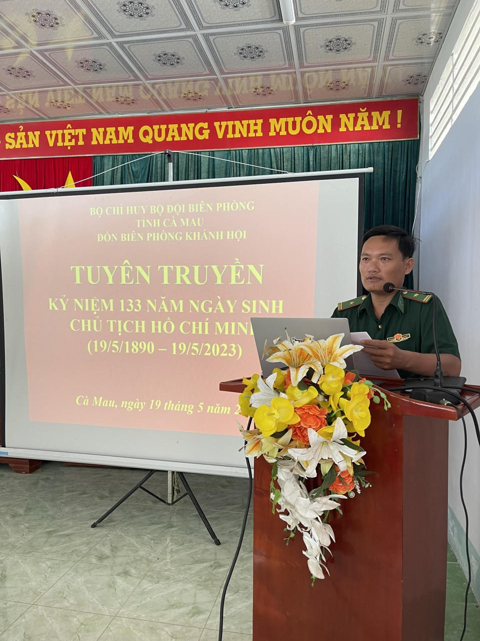 Nhiều hoạt động ý nghĩa của bộ đội biên phòng chào mừng Ngày sinh Chủ tịch Hồ Chí Minh