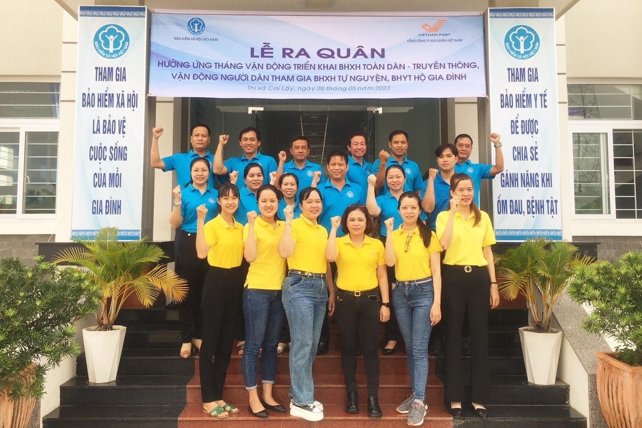 Tiền Giang ra quân tuyên truyền, vận động người dân tham gia BHXH, BHYT