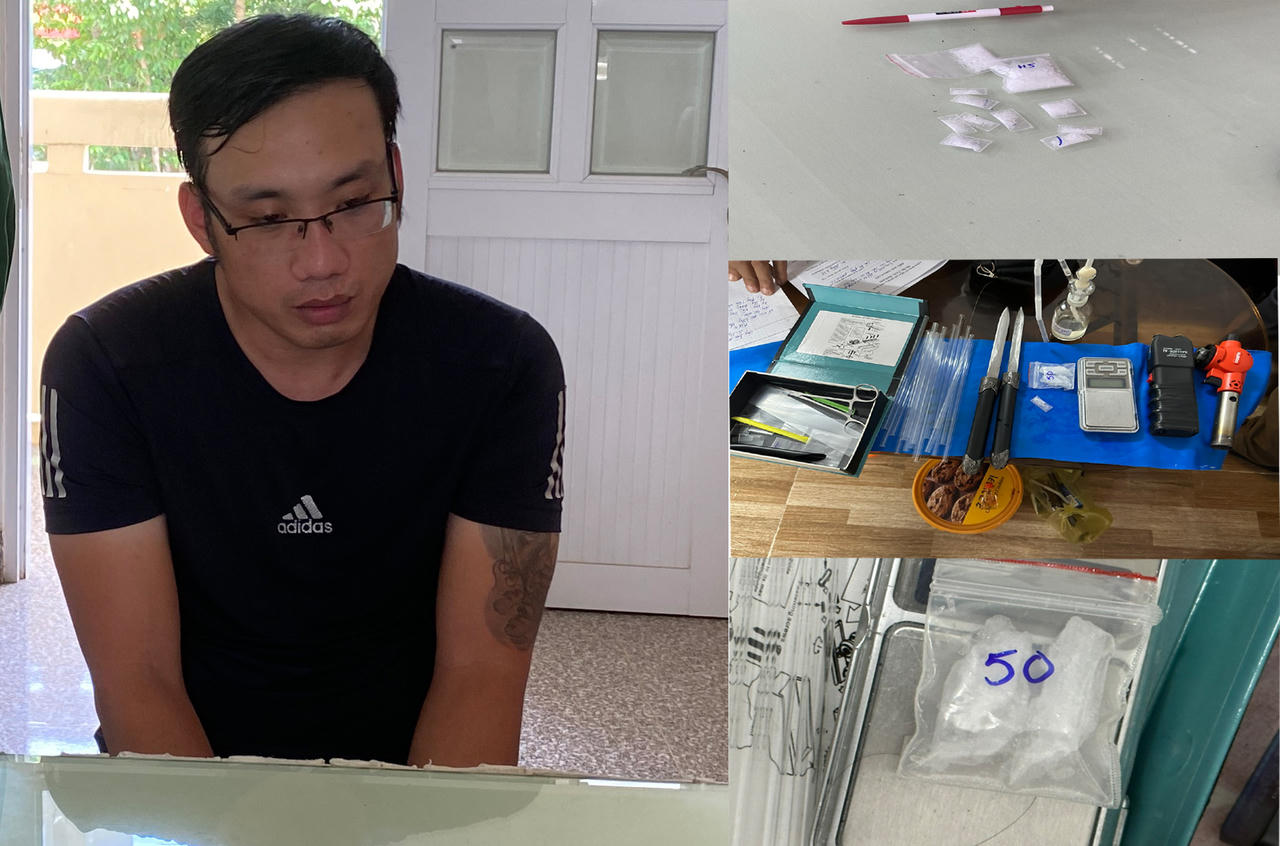 Bà Rịa - Vũng Tàu: Liên tiếp triệt phá 3 vụ tàng trữ trái phép chất ma túy trong 1 ngày