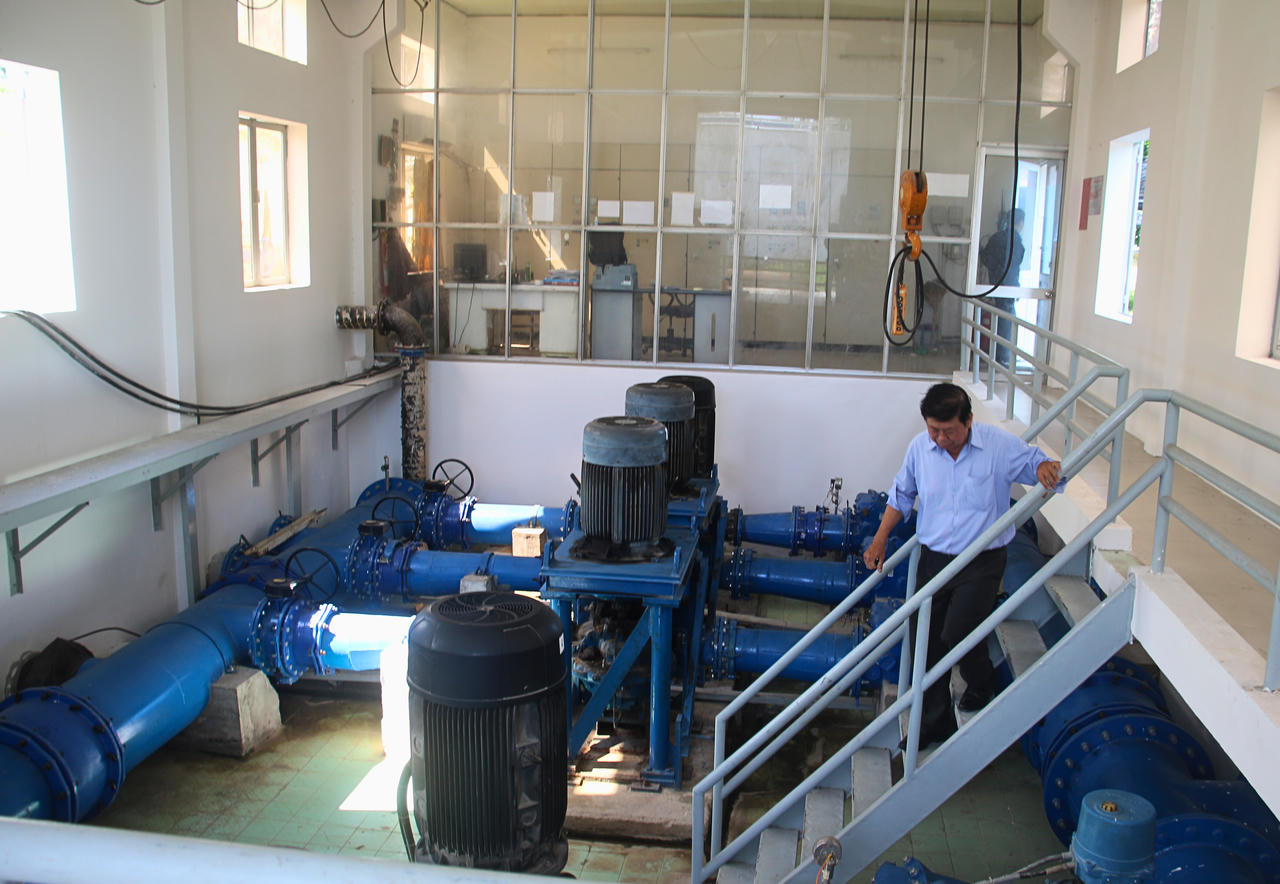 Bến Tre chủ động ứng phó với xâm nhập mặn và đảm bảo cung cấp nước sạch