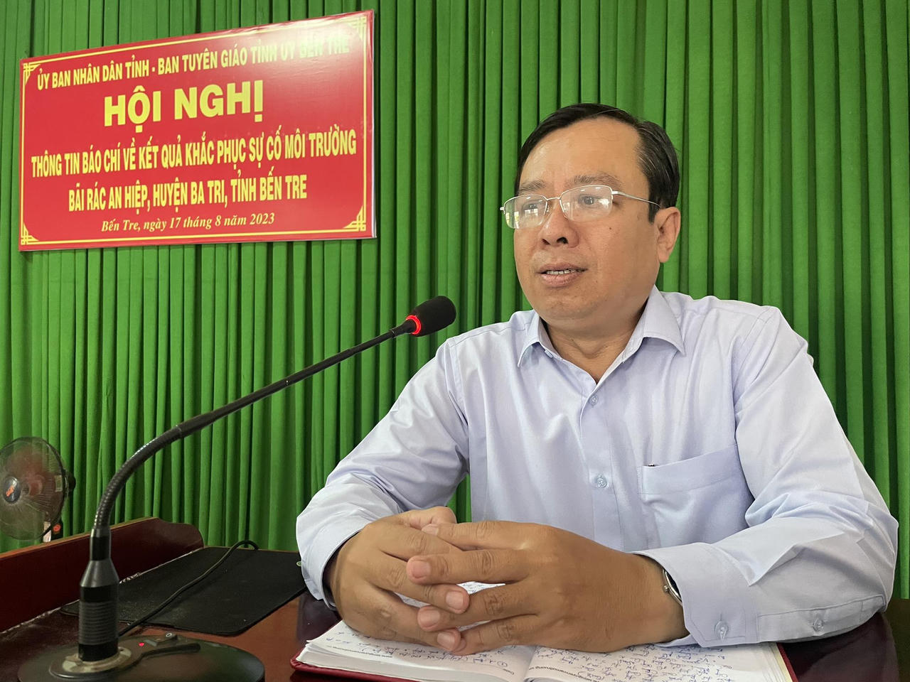 Việc khắc phục sự cố môi trường tại bãi rác An Hiệp đảm bảo tiến độ cam kết