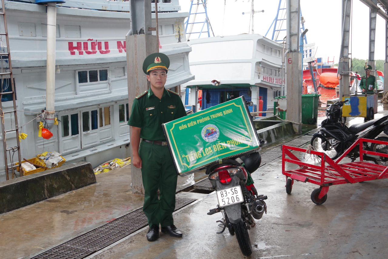 Sóc Trăng tăng cường tuần tra kiểm soát tuyên truyền chống khai thác IUU