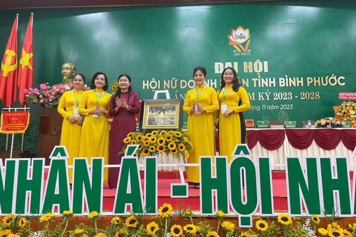 Hội Nữ doanh nhân tỉnh Bình Phước: Tiếp tục khẳng định giá trị và tài năng của nữ giới