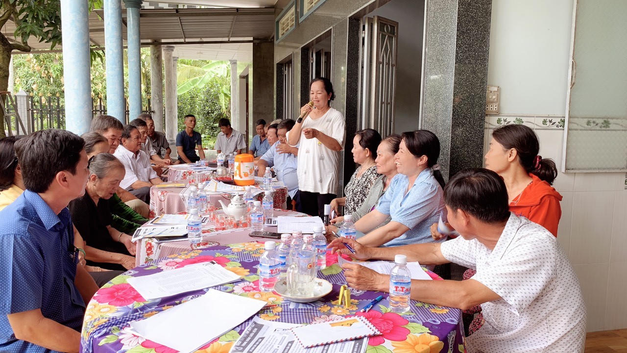 BHXH huyện Cái Bè, tỉnh Tiền Giang đạt 100% chỉ tiêu số người tham gia BHXH