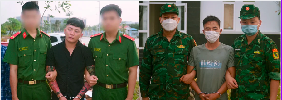 Long An: Bắt hai đối tượng dùng xe tải vận chuyển gần 1 tấn pháo nổ 