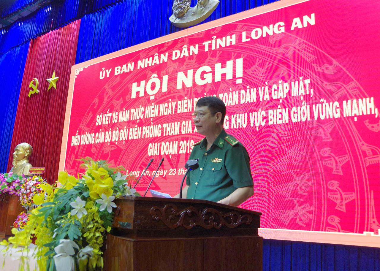 Long An xây dựng thế trận Biên phòng toàn dân ngày càng vững mạnh