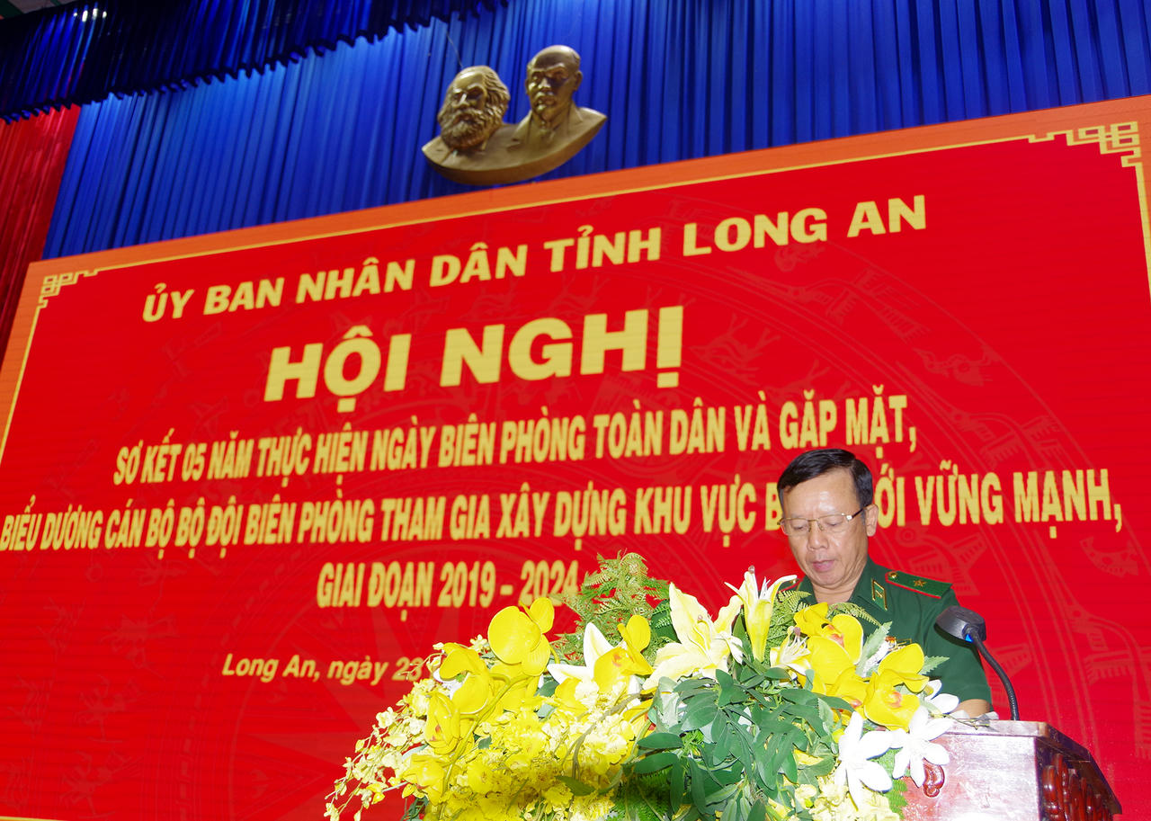 Long An xây dựng thế trận Biên phòng toàn dân ngày càng vững mạnh