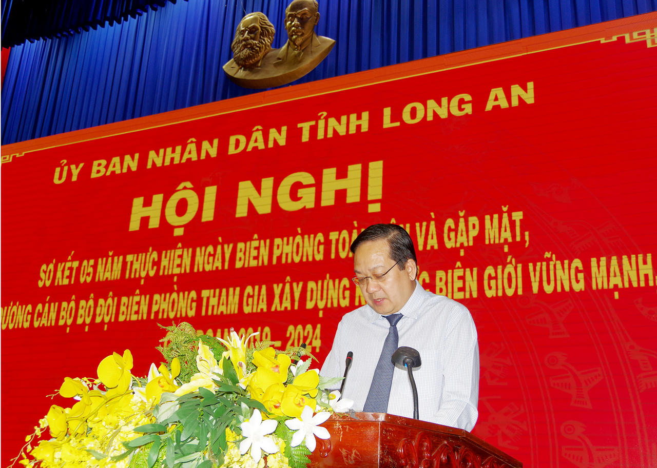 Long An xây dựng thế trận Biên phòng toàn dân ngày càng vững mạnh