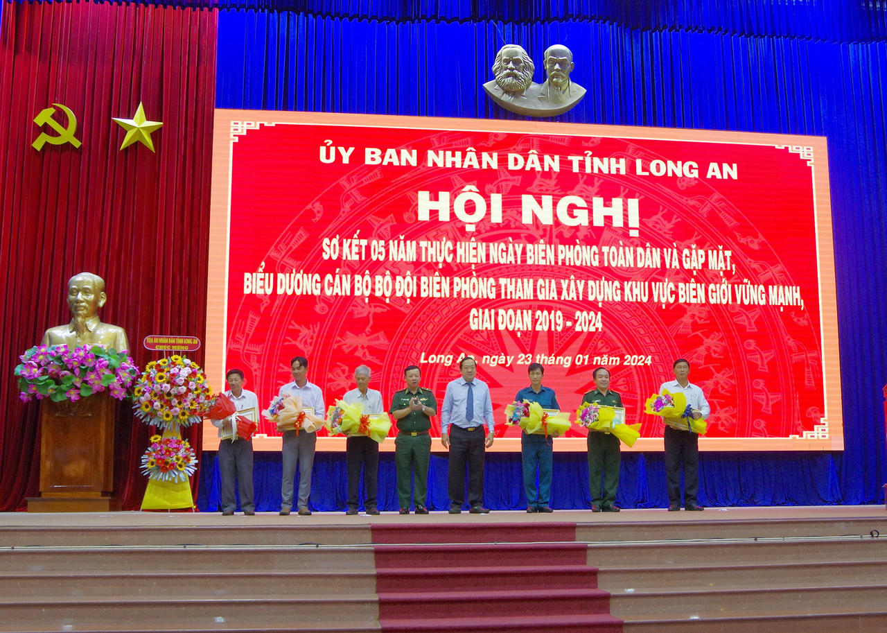 Long An xây dựng thế trận Biên phòng toàn dân ngày càng vững mạnh
