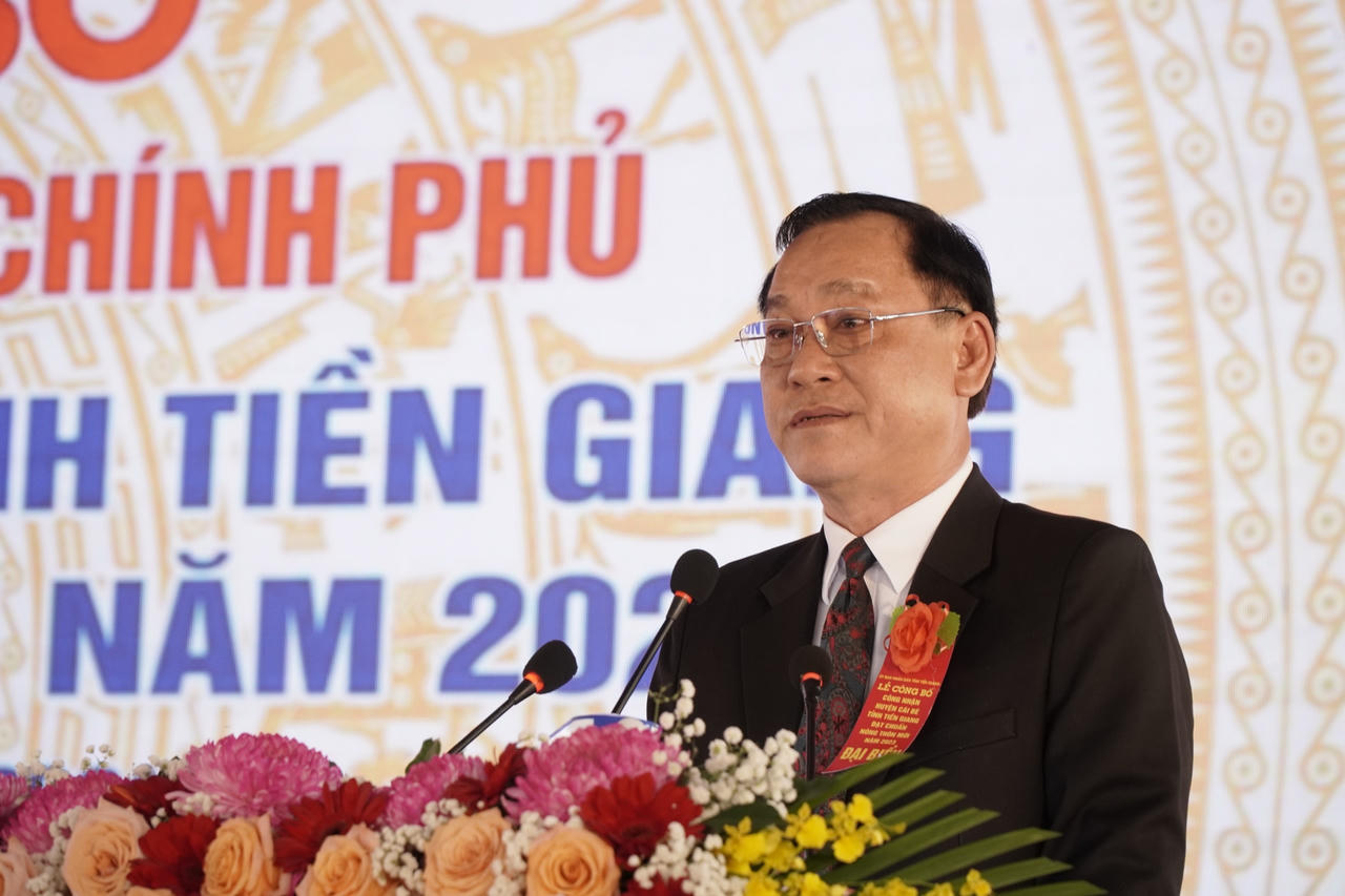 Huyện Cái Bè được công nhận đạt chuẩn nông thôn mới 