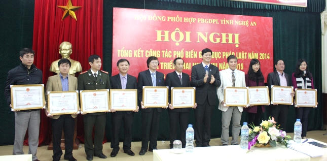 Nghệ An: Công tác tuyên truyền PBGDPL có trọng tâm, trọng điểm